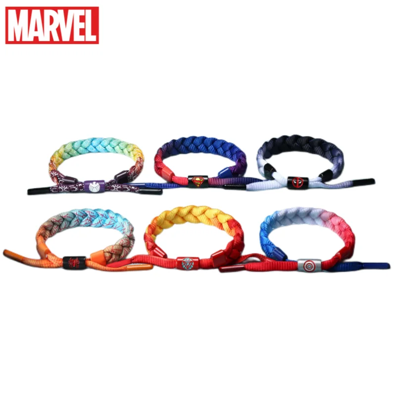 

Marvel New Peripherals Iron Man Spiderman Captain America Deadpool Sports Bracelet Creative Personality Bracelet Gift Wholesale