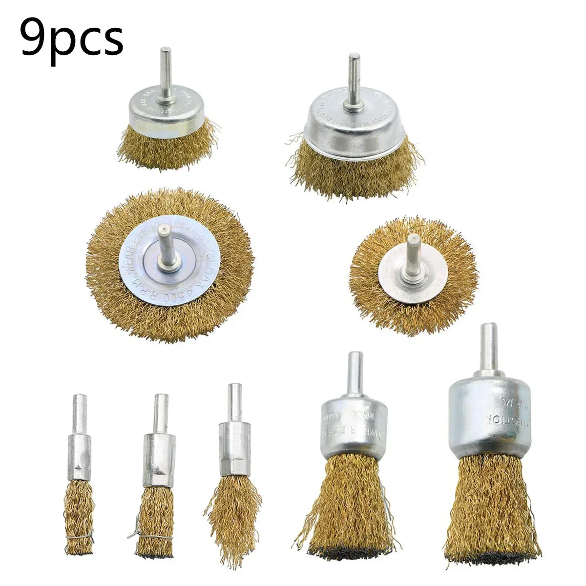 

Набор щеток из проволоки DUTRIEUX 9 шт.