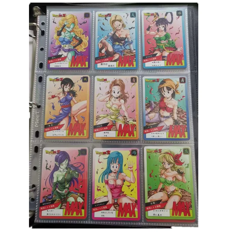 

Новинка 2022 г., 54 шт./компл., супердраконий жемчуг Z, сексуальный джентльмен, Chichi Bulma, Android 18, герои, Боевая карта, игрушка