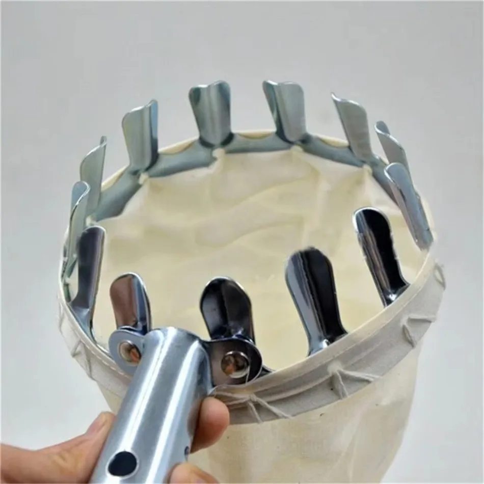 

Телескопический плодосборник из стали