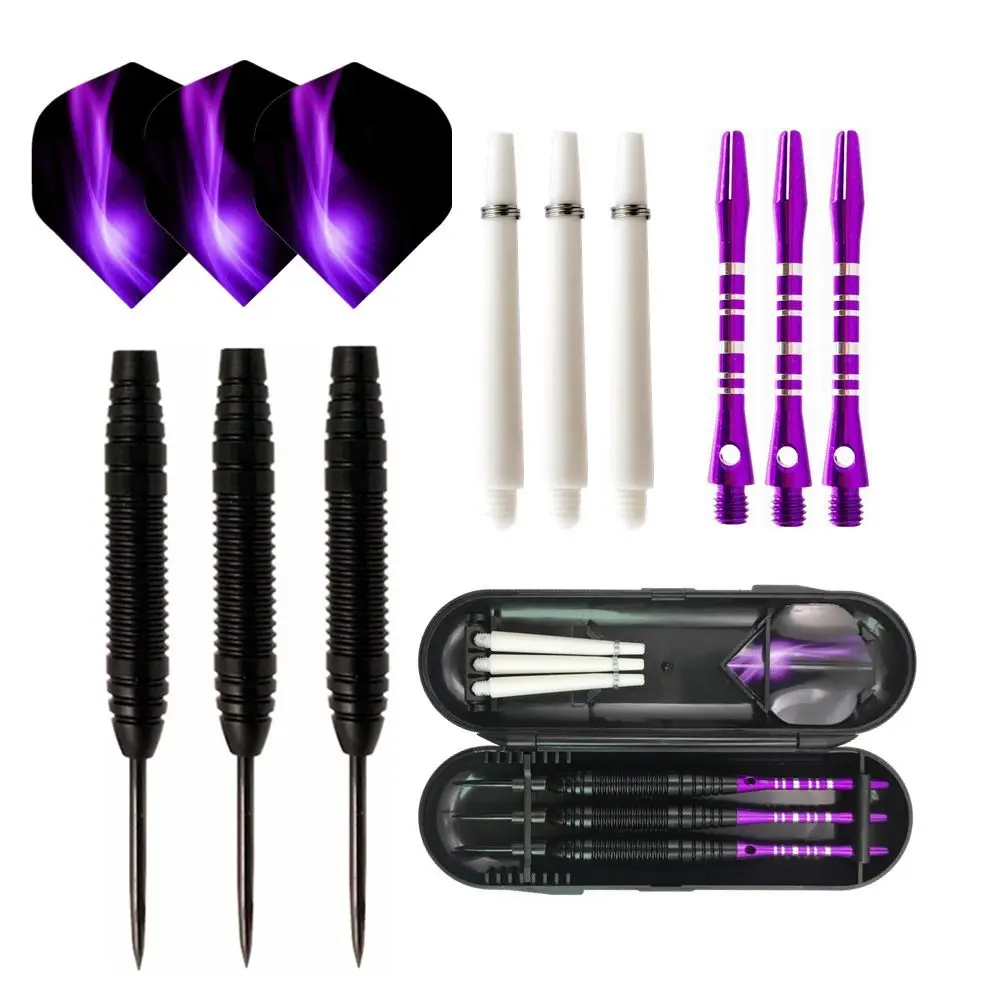 

High-quality Bar Entertainment Professional Indoor Sports Darts Set with Extra Plastic Tips Soft Tip with Carry Case