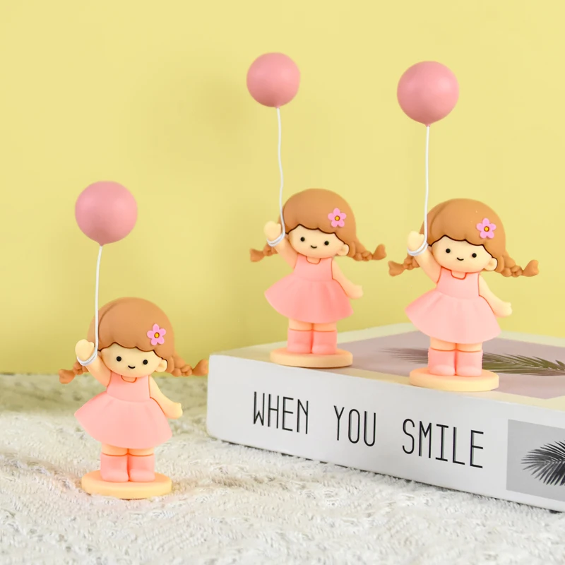 Сказочный топпер для торта декор ангел ромашка цветы подарочная коробка