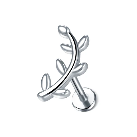 1 шт. стальной козелок пирсинг Oreja Сердце Луна Звезда Корона серьги-гвоздики для пирсинга Z ракушка хрящевая спираль серьги для губ женские ювелирные изделия 16G