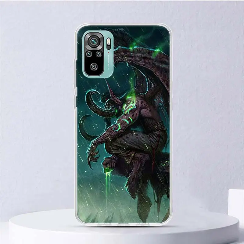 Мягкий Чехол W-World Of W-Warcraft W-Wow для Xiaomi Redmi 10 10A 10C 12 12C 9 9A 9C 9T чехол телефона 8 8A 7 7A 6 6A S2