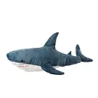 Мягкая набивная подушка в виде маленькой акулы, 45 см