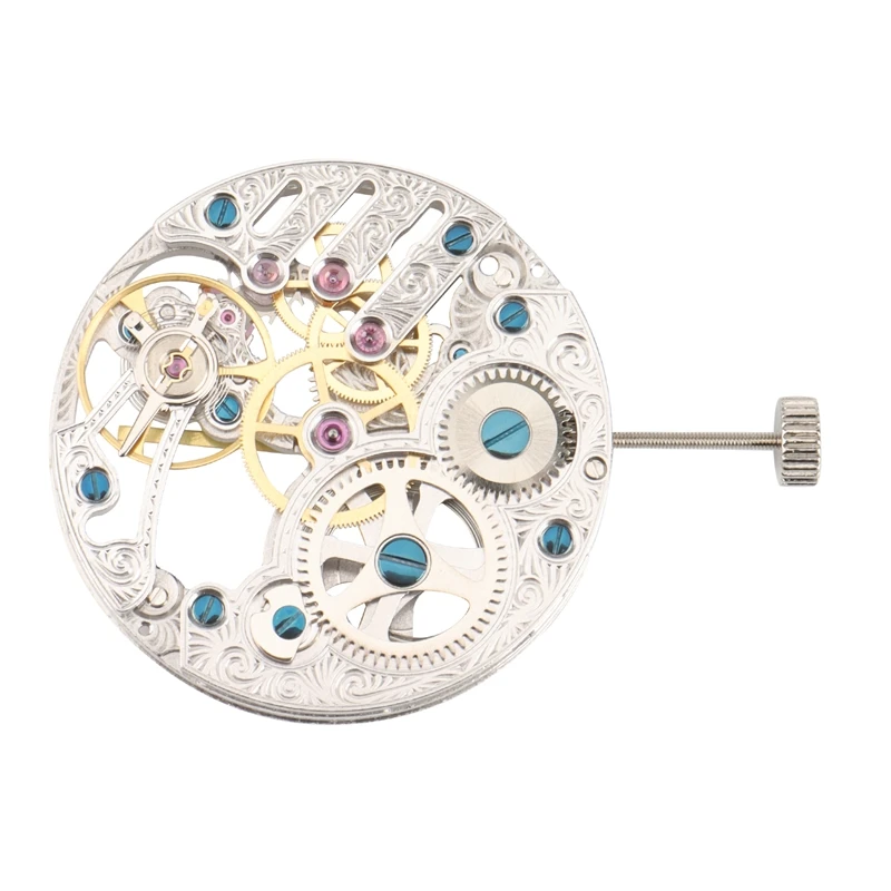 

ST3620 Two-Hand Semi-Mechanical Movement Hollowed Out 6 O'clock Small Second Hand 2 Needles 2 Needles Half And 6 O'clock