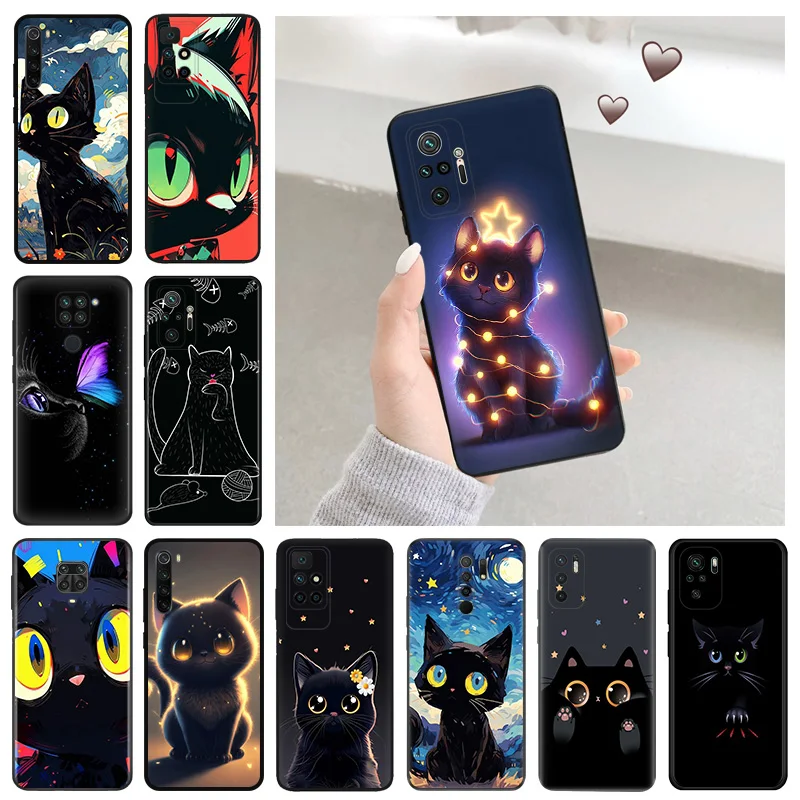 Силиконовый мягкий чехол для телефона Redmi 9c 9a 9i a1 a2 Plus k60 k60e k50 k40 Note 9 Pro 9s 9t 8 8t 7 cc9 Big