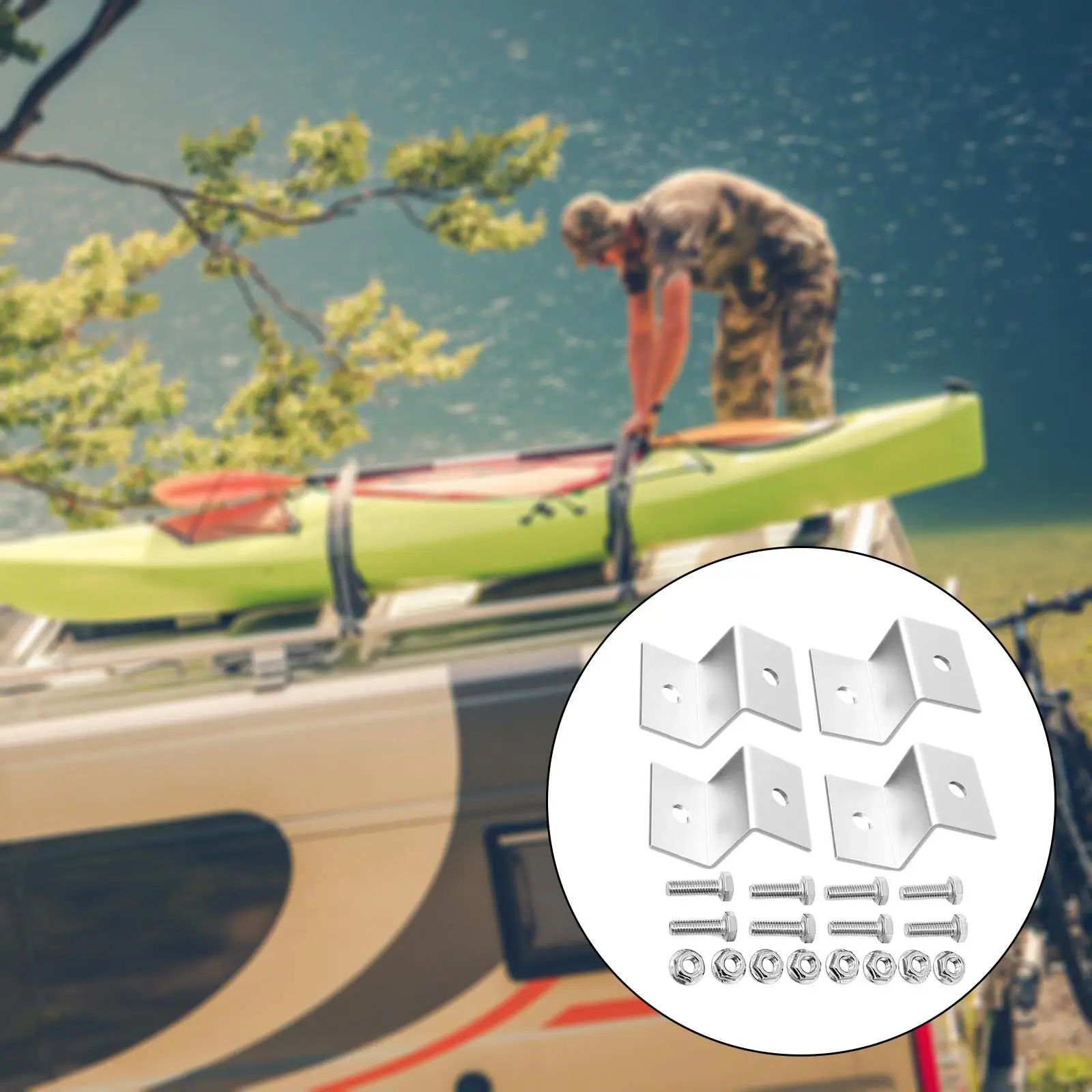 

4 шт., Настенные Кронштейны для солнечной панели