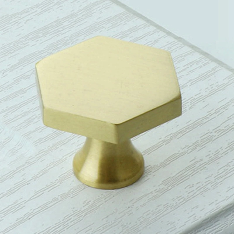 

4-Pack Brass Cabinet Knobs, Dresser Knobs For Dresser Drawer Knobs And Pulls Knobs And Pulls Handlesm, With Screws