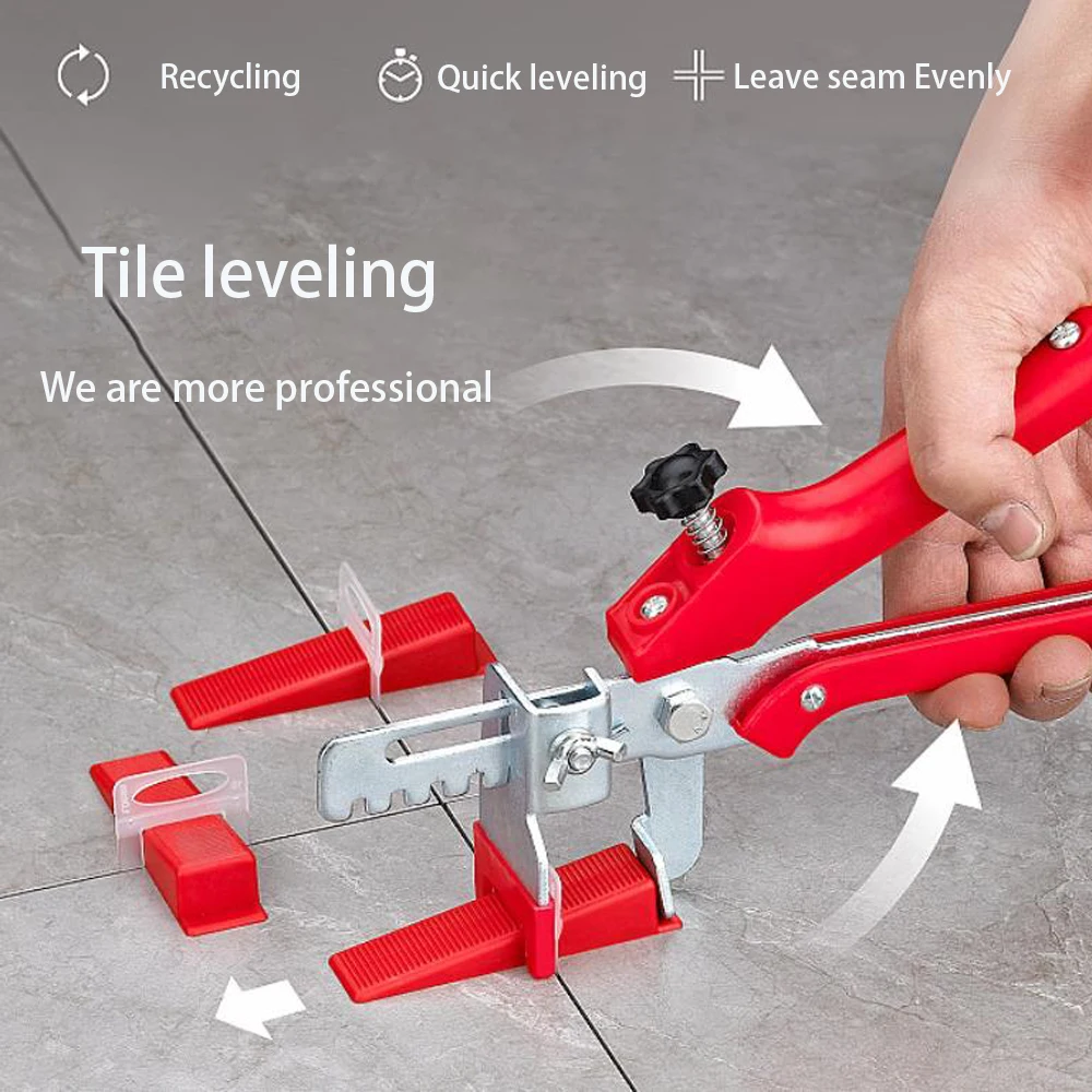 301PCS tile leveling system is used for ceramic tile and floor tile laying construction tools 1-3mm svp for laying tiles tools