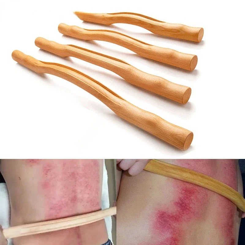 

Wood Therapy Massage Tool Lymphatic Drainage Massager Anti Cellulite Fascia Massage Roller for Full Body Muscle Pain Relief