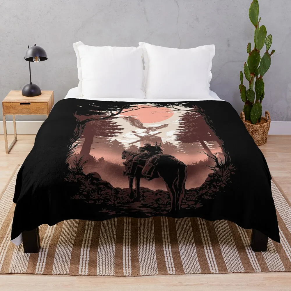 

The Wild Hunt Throw Blanket Thin Blankets