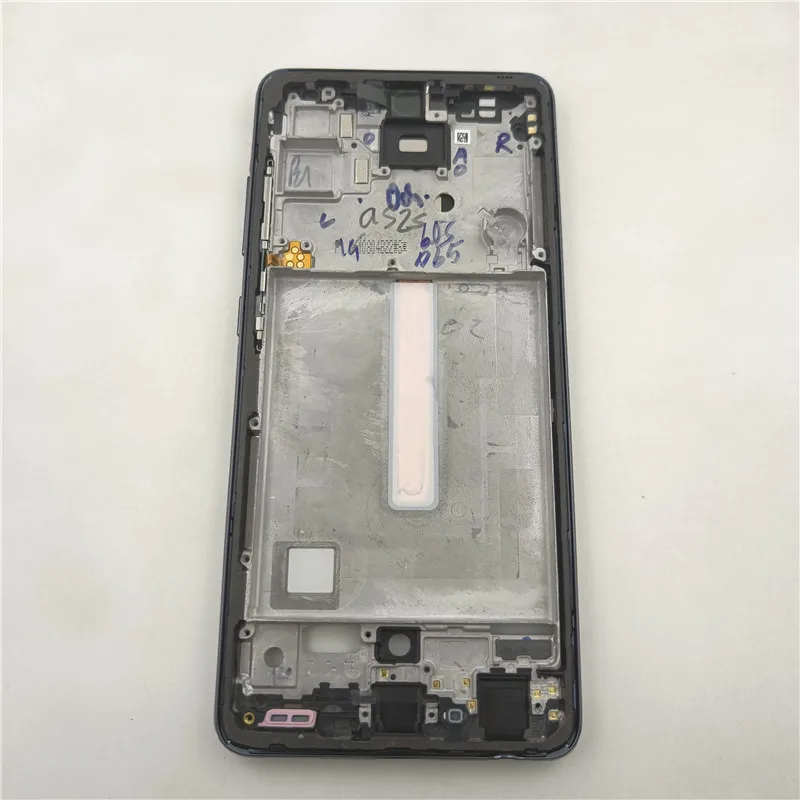 

Middle Frame Bezel Plate For Samsung Galaxy A52 4G A525 5G A526 Metal Housing Board LCD Middle Frame with Side Keys Repair parts
