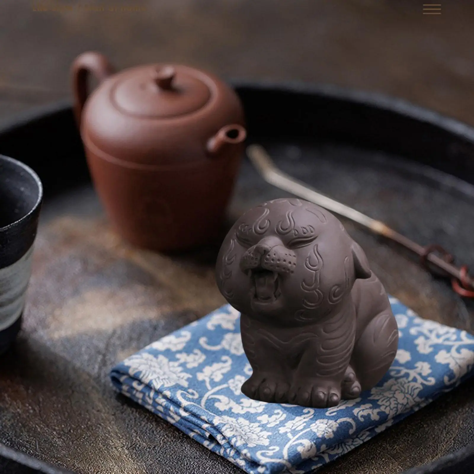 

Фигурки чайных питомцев из глины homyl