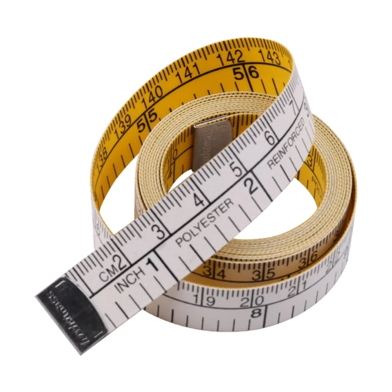 

60 in Body Measuring Tailor-Tape Ruler Sewing Cloth Measure Seamstress Soft Flat Drop Shipping