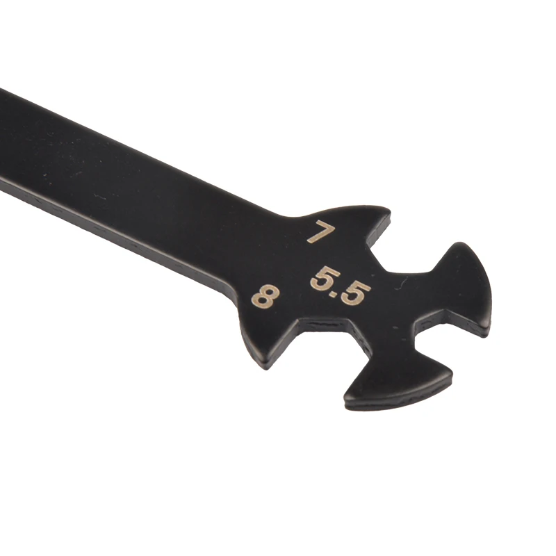 

6-IN-1 Multifunctional Wrench Home Car Mechanical Model Repair Hand Tool Spanner for 3/4/5/5.5/7/8mm Nuts