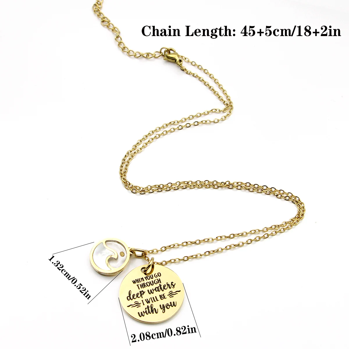 Лидер продаж верное ожерелье из семян горчицы Библии бижутерия нержавеющей