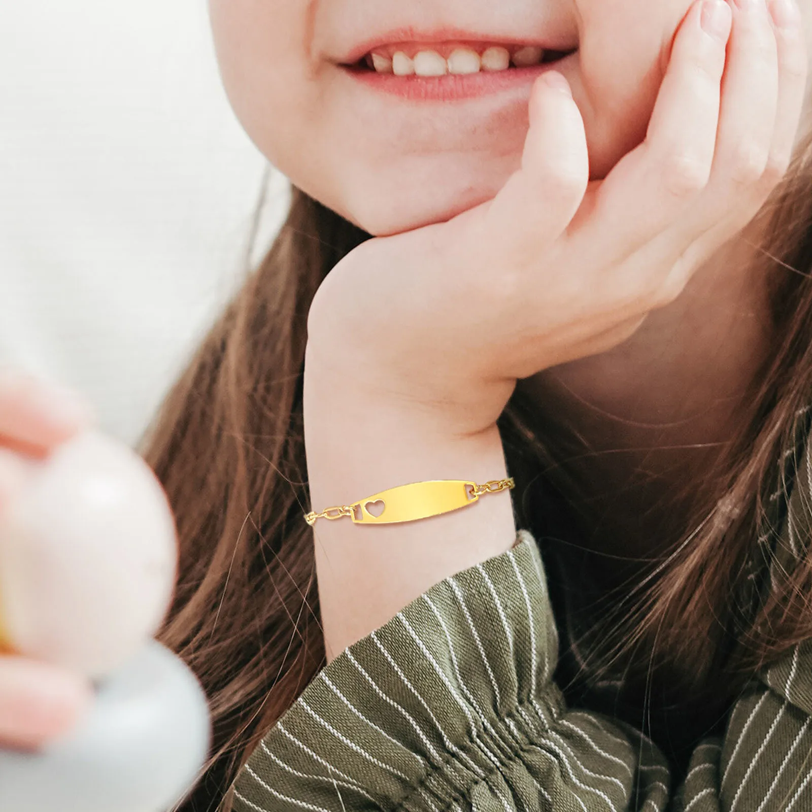 Браслеты с именами младенцев для девочек и мальчиков ювелирные изделия на заказ