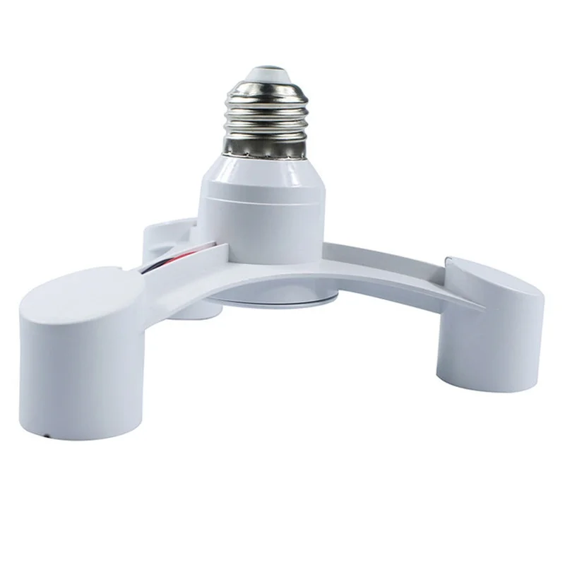 

Адаптер для ламп E27 3 в 1