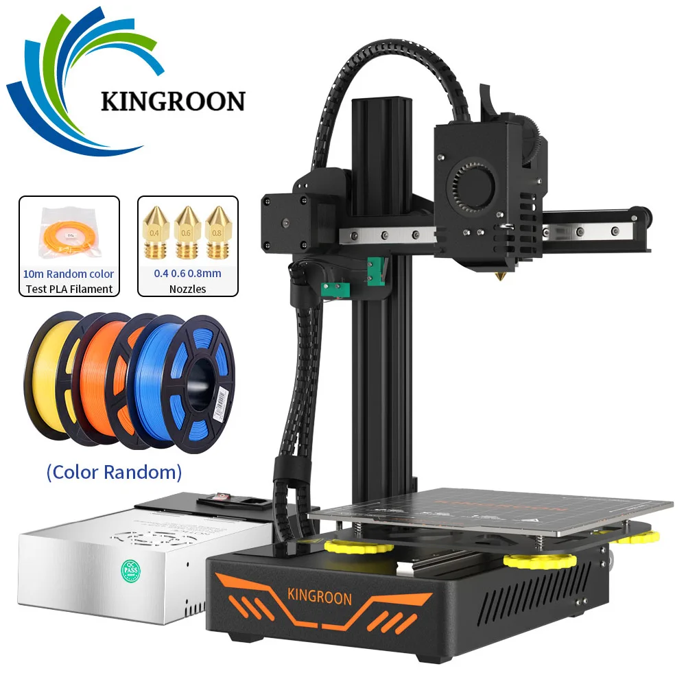 KINGROON KP3S 3D Printer High Precision Printing Upgraded DIY FDM 3d printer Kit Touch Screen KP3S Printing Size 180*180*180mm