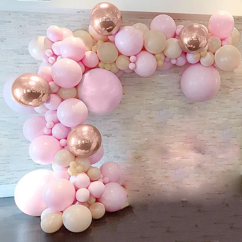 

Macaron Pink Balloon Garland Arch Kit Purple Rose Gold Navy Balloons Baby Shower Girl Princess Birthday Wedding Party Decoration