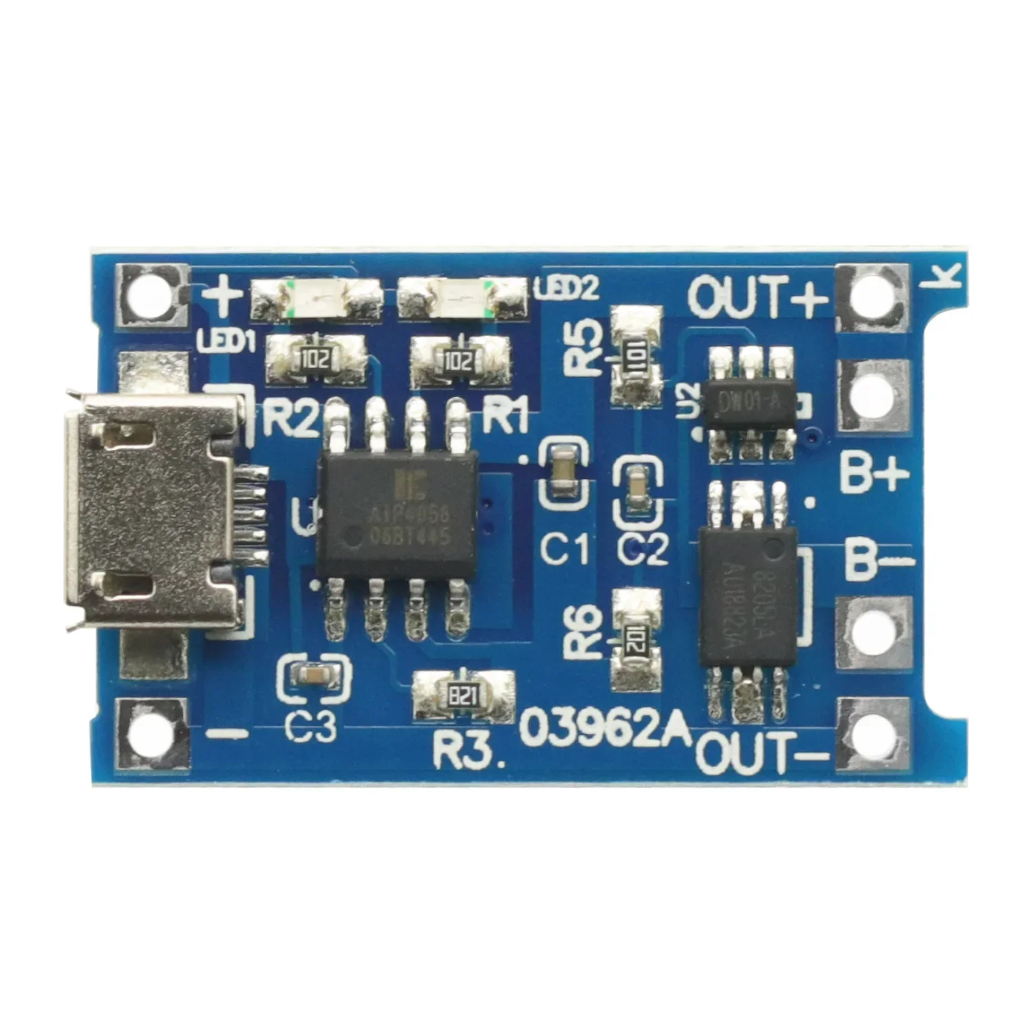 2/5/10 шт. 5 В 1 А Micro USB 18650 плата для зарядки литиевой батареи модуль зарядного