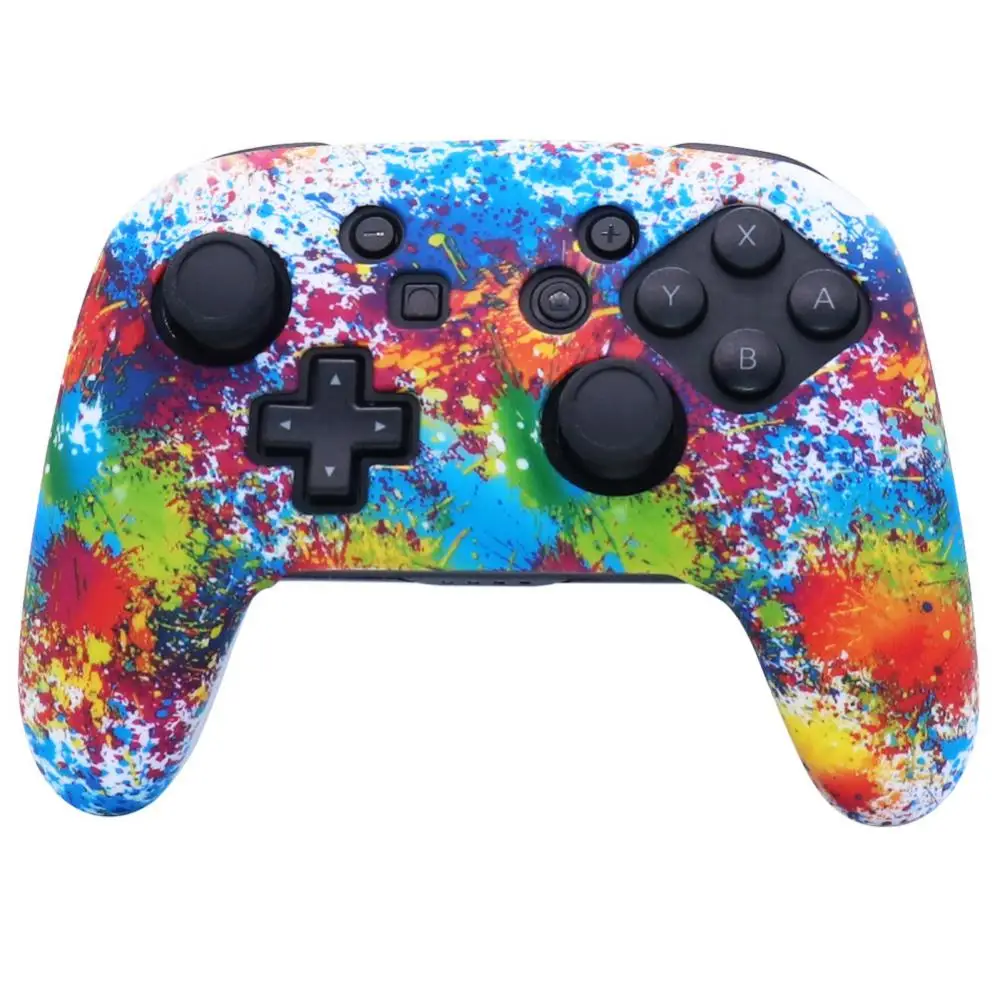 

2023 Soft Silicone Cases For Switch Controller Silicone Cover Skin Protective For Switch Pro Joystick Gamepad Accessories