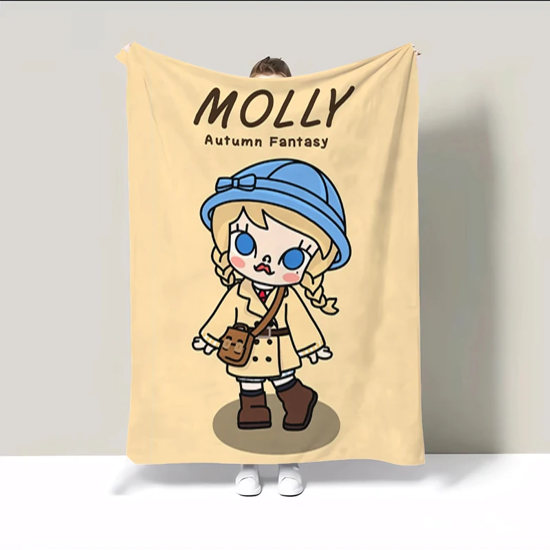 

Одеяло для кровати, Фланелевое покрывало в виде милой панды, украшение для спальни, дивана, летнее покрывало