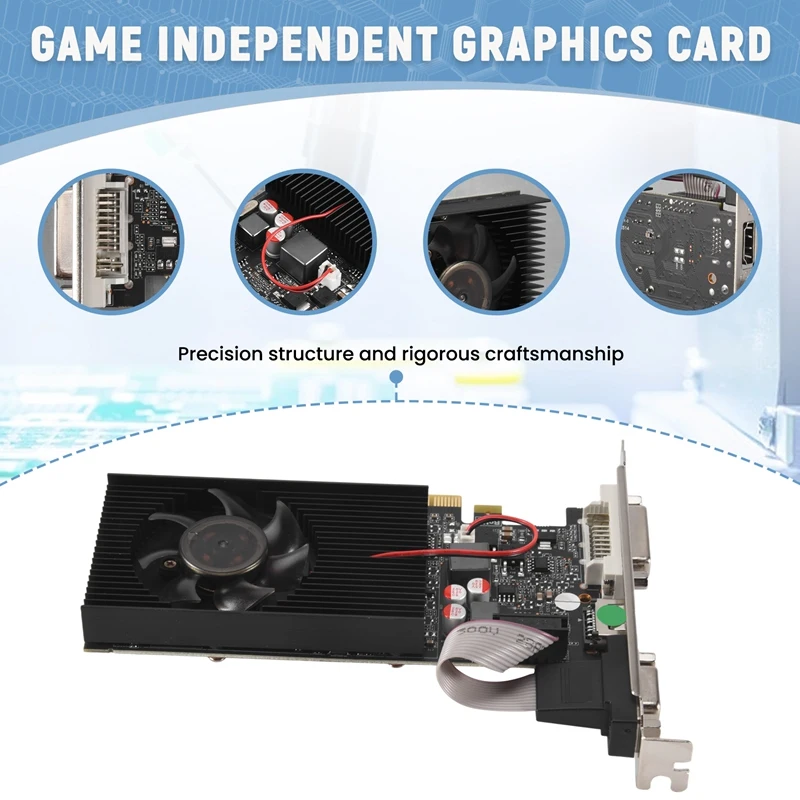 GT730 карта изображения 64Bit GDDR3 GT 730 D3 игровые видеокарты GeForce HDMI Dvi VGA Видеокарта