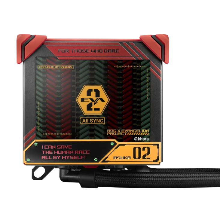 Новинка 2023 в наличии Водяной охладитель ROG RYUJIN III 360 ARGB EVA 02 EDITION для игрового