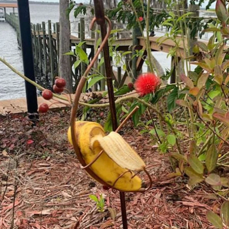 Гамак-банан-бабочка уличная подвесная кормушка-бабочка для среды обитания