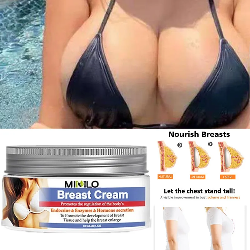 

Natural Safe Effective Breast Enlargement Essential Cream Frming Bigger Chest Massage Make The Breasts Full Strong Chest Care