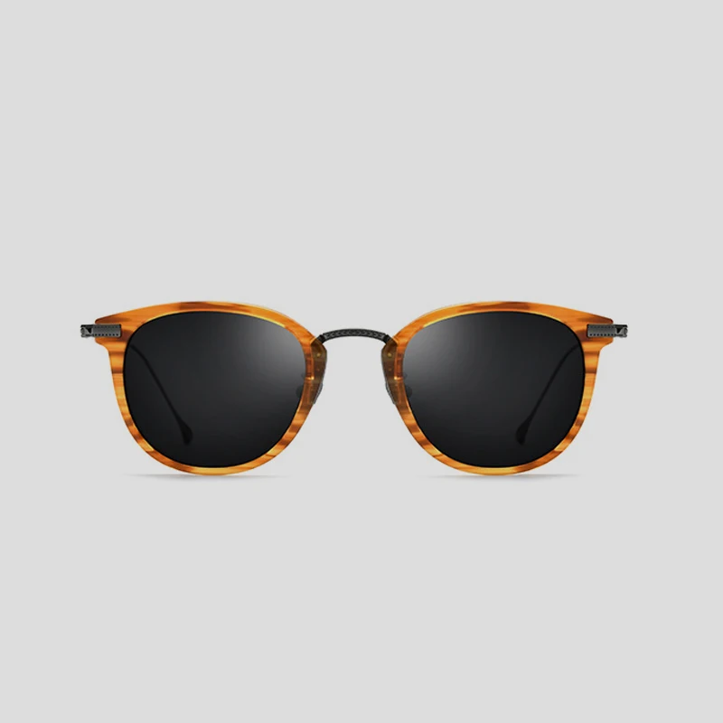 

Titanium Acetate Men's Sunglasses Vintage Retro Sunglass Men Women Original Quality Car Driving Glasses Polarized