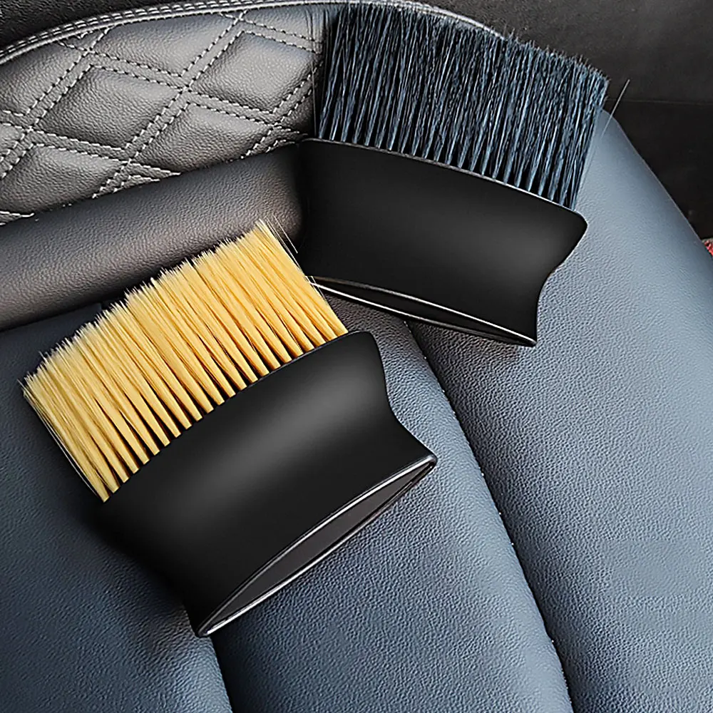 

Car Air Outlet Cleaning Brush Dashboard Air Conditioner Detailing Dust Sweeping Tools Auto Interior Home Office Duster Brushes
