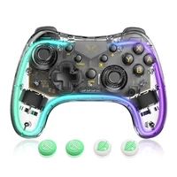 rgb wireless controller for nintendo switch wireless gamepad for switch oled lite iphoneandroidpc