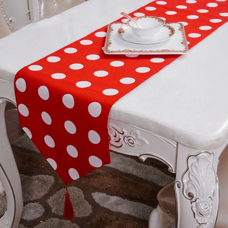 

Разноцветная полосатая скатерть для стола, телевизора, кабинета, Настольная скатерть с кисточкой для вечерние