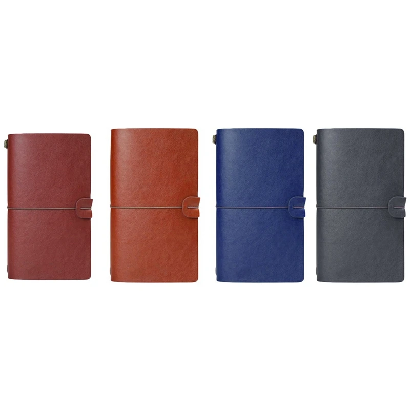 

A6 Portable Notebook Diary Notepad Card Holder Stationery Gift Travel Diary