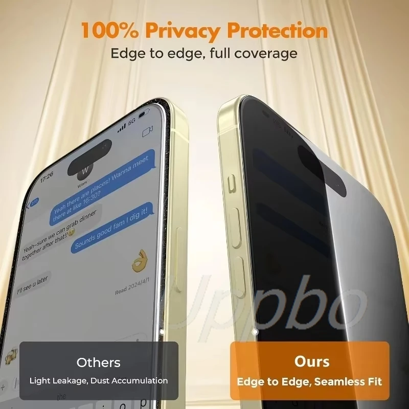 Фото 4 шт. антишпионская защитная пленка для экрана для Xiaomi 15T Pro 14 13T 11 11T 11i 11X 12T Mi 10i 10T Lite конфиденциальная пленка из закаленного стекла №5