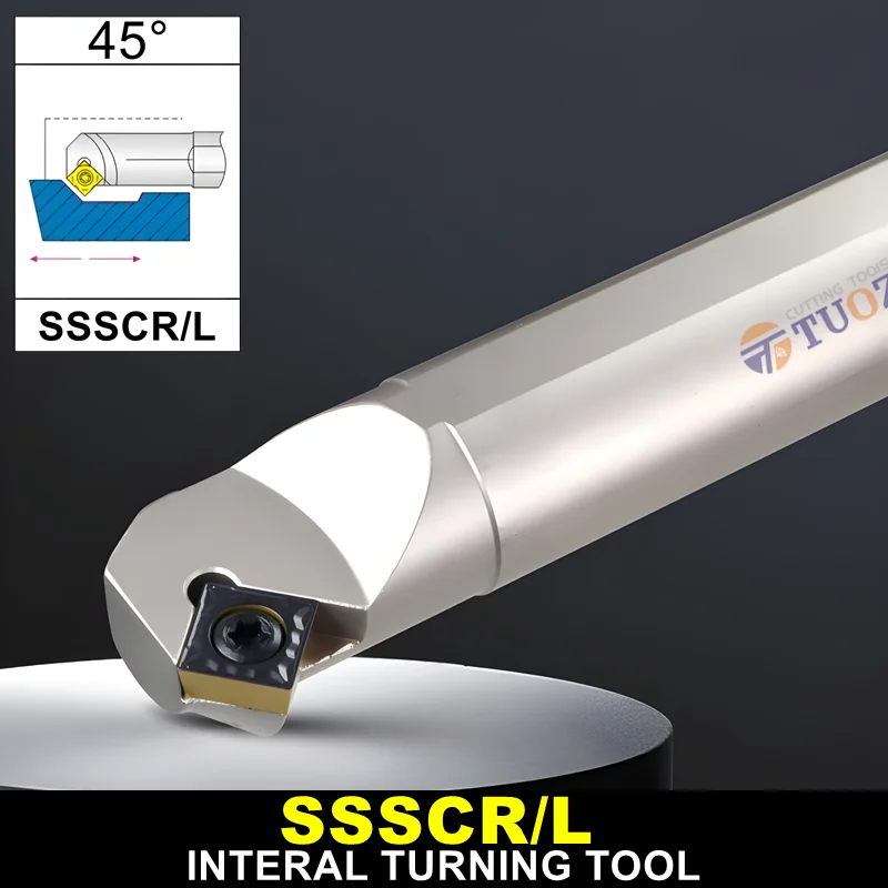 Высокое качество SSSCR SSSCL 45. ° Токарный станок S12M S16Q S20R S25S SSSCR09 SSSCL09 Вставка CCMT09