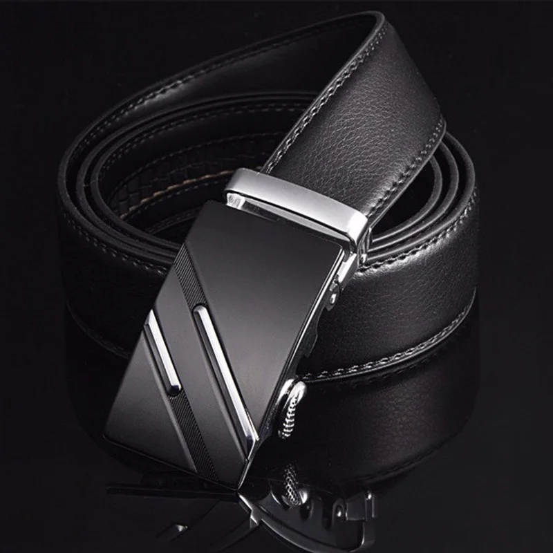 2022 Famous Brand Belt New Male Designer Automatic Buckle Leather Men Belt 3.5cm Luxury Belts for Men Ceinture Homme Men's Belts