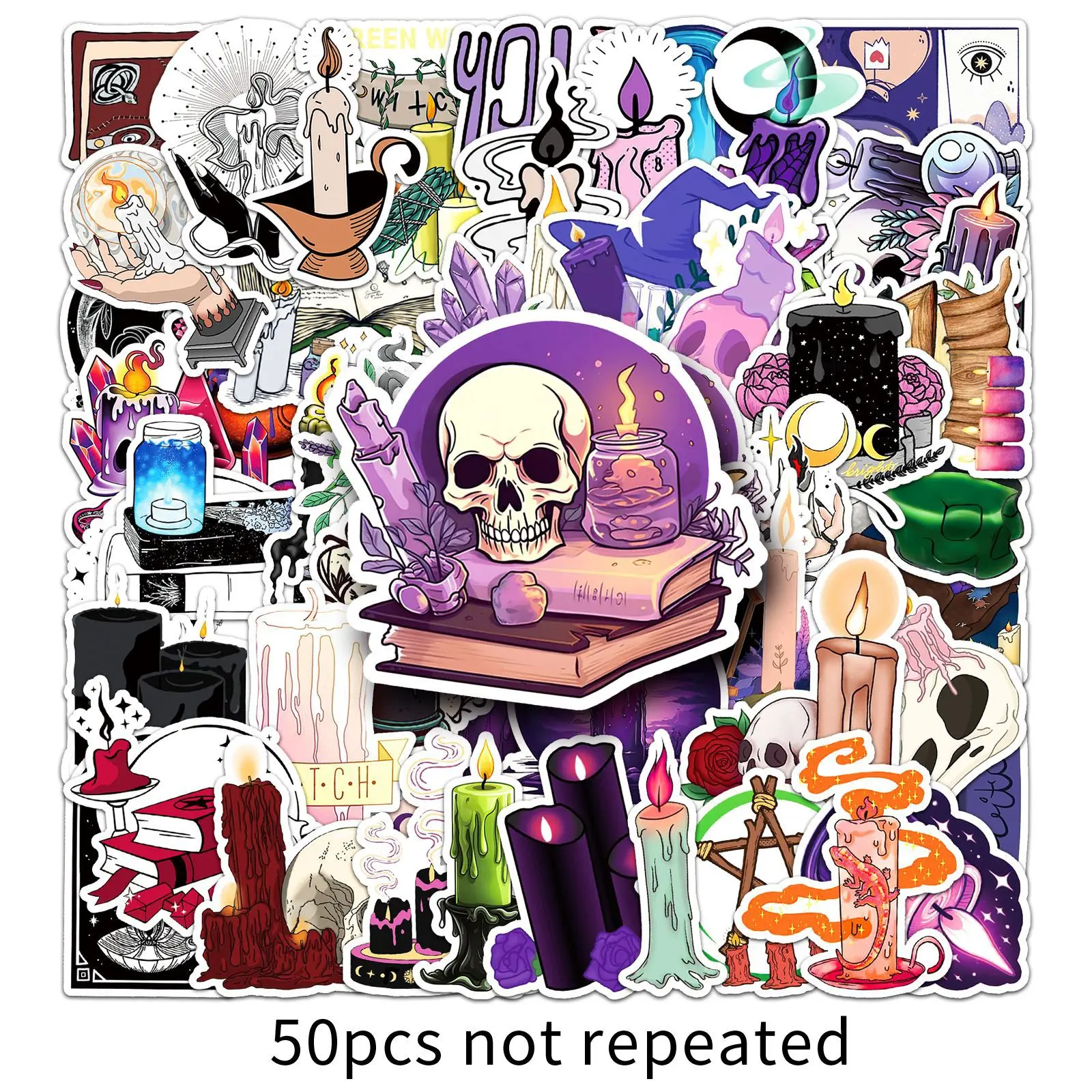 10/30/50 шт. наклейки в готическом стиле