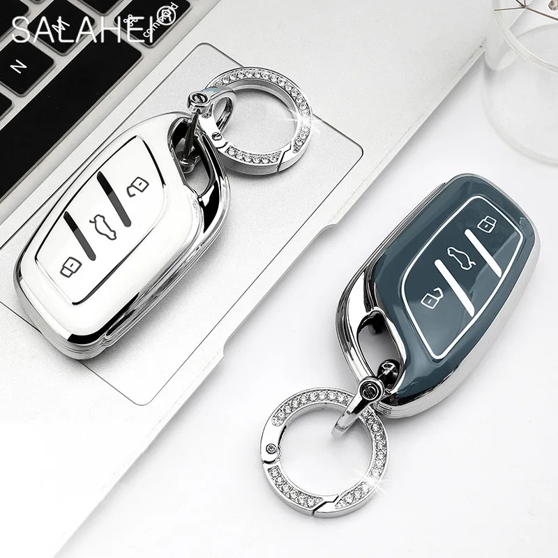 

TPU Car Key Case Cover For MG ZS EV GT GS 350 360 750 W5 MG3 MG5 MG6 MG7 EZS HS EHS 2019 2020 For Roewe RX5 i6 i5 RX3 RX8 ERX5