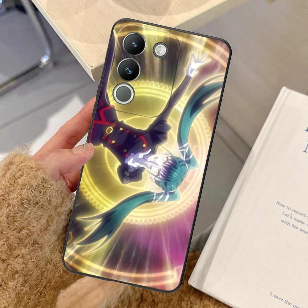 Черный мягкий чехол для телефона с цепочкой солдат яхтихо азума VIVO Y95 Y93 Y31 Y20 V19 V17