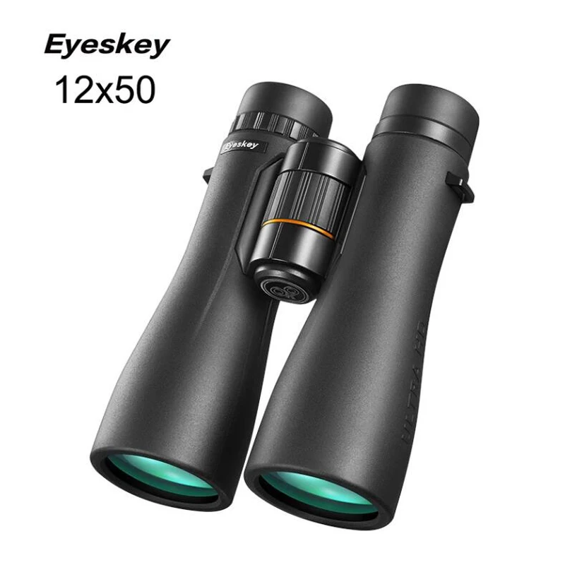 

Eyeskey 12x50 Waterproof HD Lens Binoculars 10X50 Professional Telescope Bak4 Prism Optics Full Multicoated For Outdoor Hunting