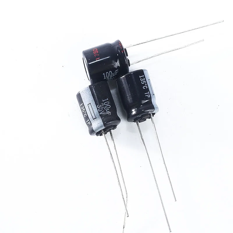 

10pcs panasonic TP 100mfd 35v 100uf electrolytic Capacitor 10*12.5mm 135°C