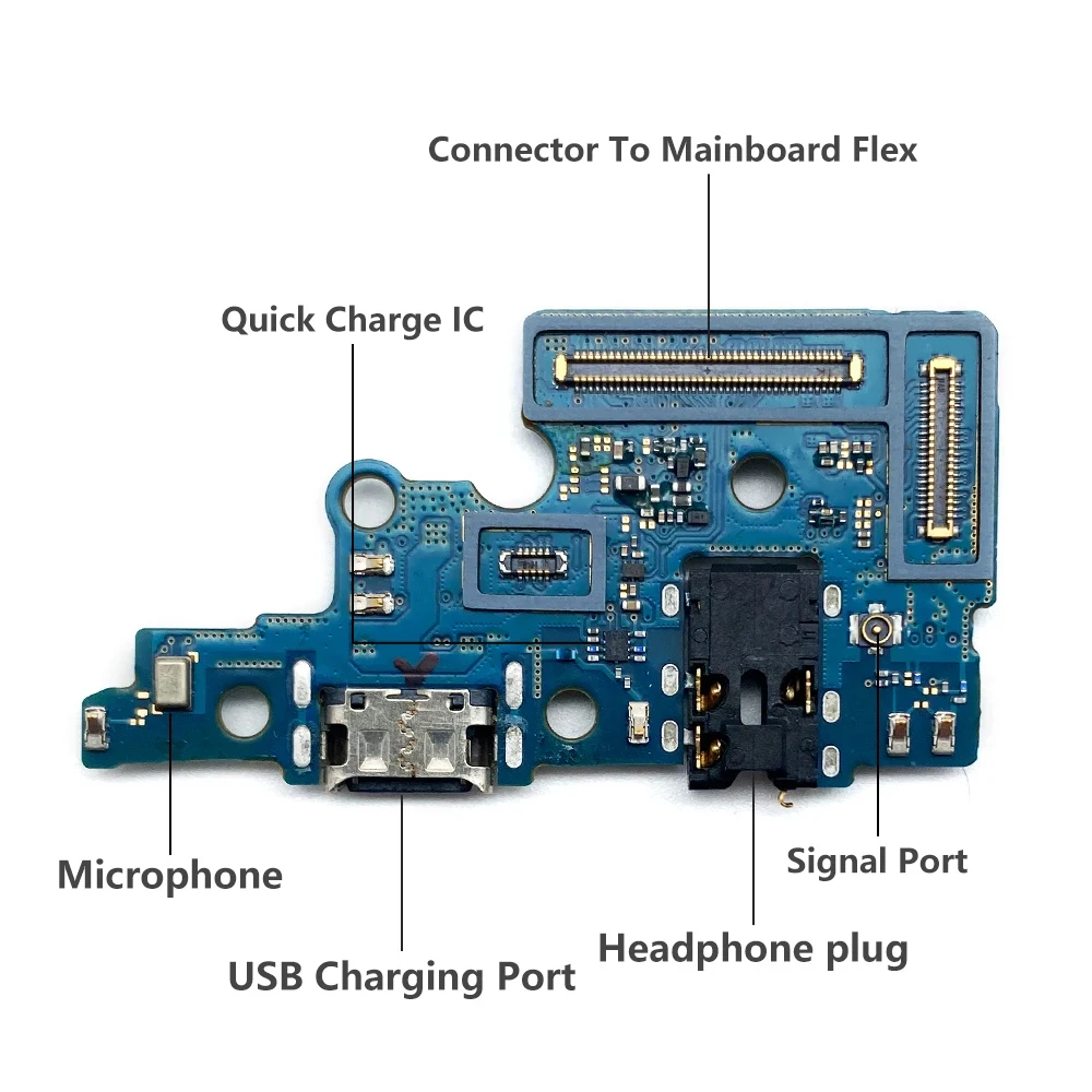 Новый Полный чип для Samsung A21S A30S A10 A20 A30 A40 A50 A70 A90 Φ A80 USB-разъем зарядного устройства