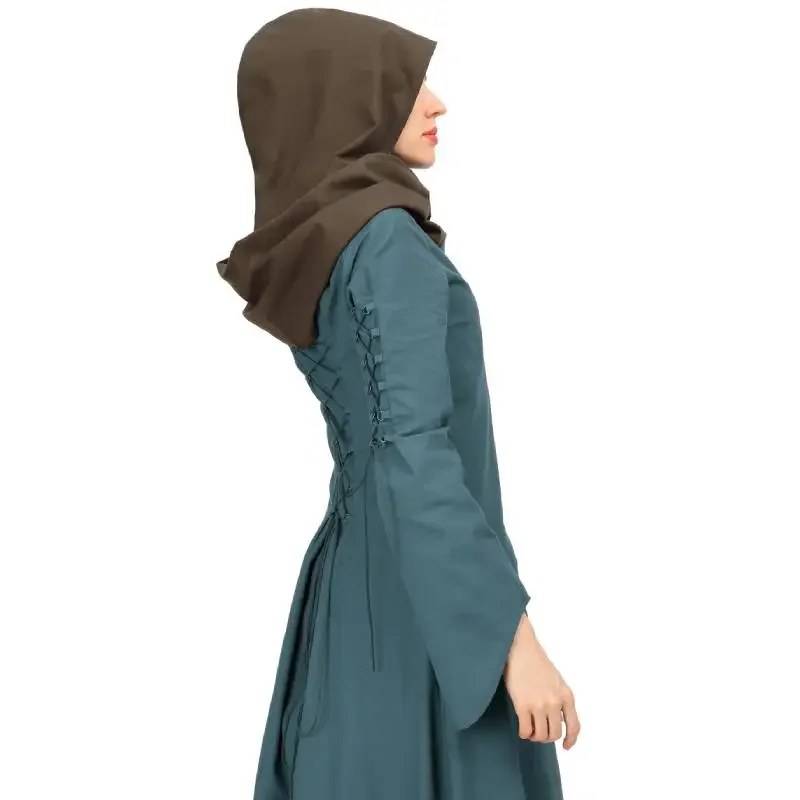 Льняной капюшон WENAM для мусульманской винтажной накидки изгой аксессуар костюма