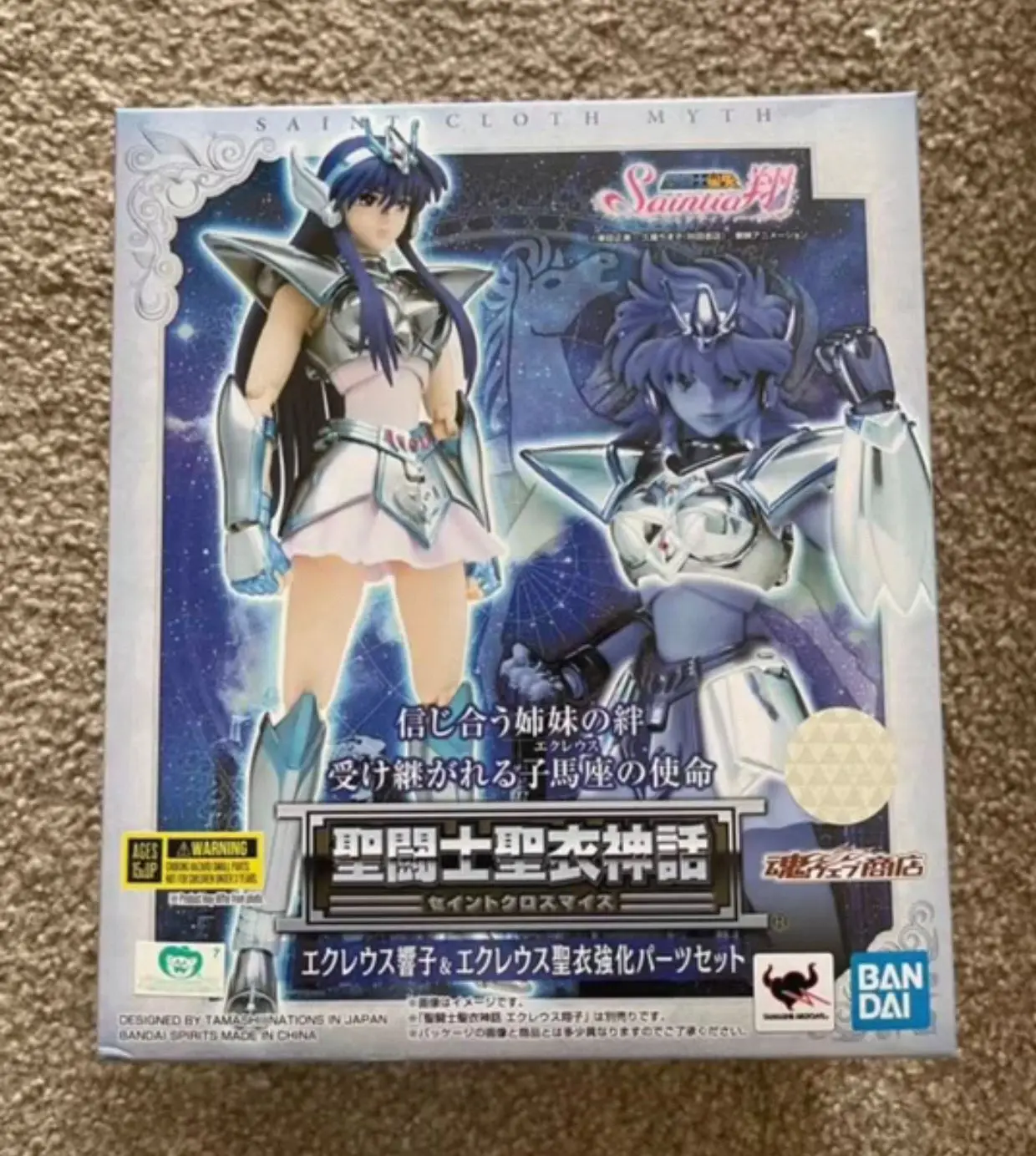 Фото Коллекционная фигурка Bandai Saint Cloth Myth Ex Equuleus Kyoko Equuleus: Набор деталей, анимационная модель, игрушка для детей, подарок №5
