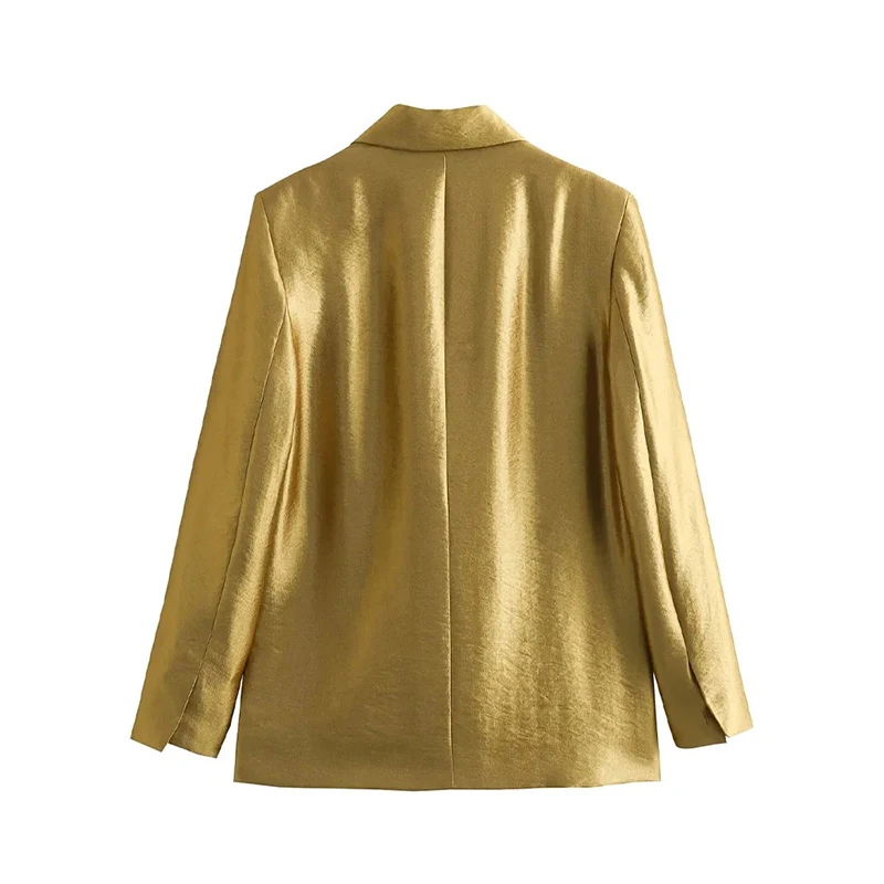 Женский однобортный пиджак Siyang с карманами куртка в винтажном стиле жилет