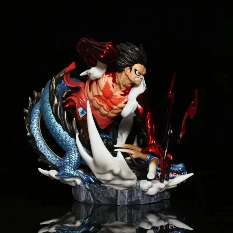 Аниме One Piece 14 см Gear 4 Monkey D Luffy Vs Kaidou Императоры Дракон Самурай риюма сцена